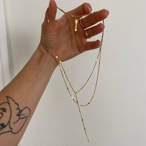 Ellie Vail 18K Gold Plated Camilla DaintyNecklace